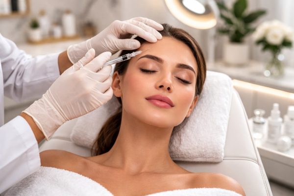 Botox injections treatment for wrinkles in Dubai aesthetic clinic
